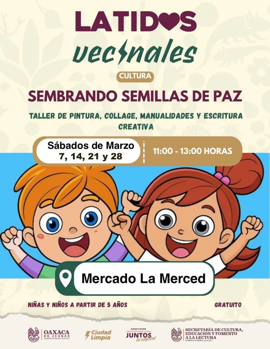 Imagen de Talleres: Latidos Vecinales - Sembrando Semillas de Paz